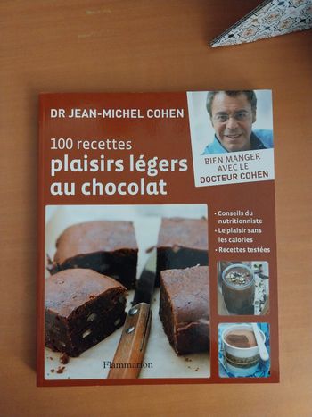 100 recettes plaisirs légers au chocolat