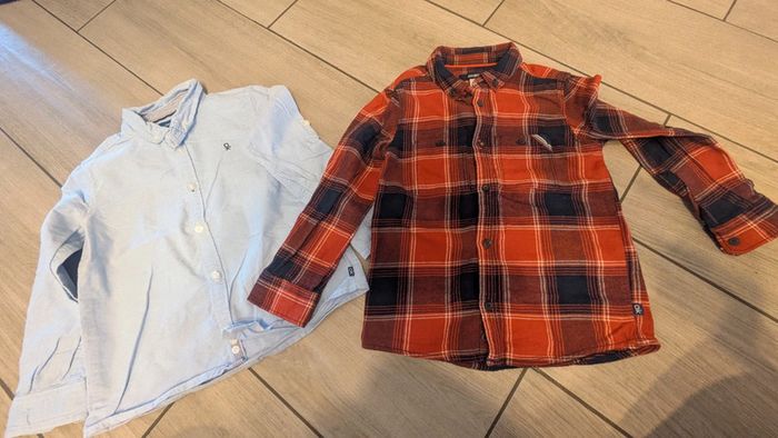 Lot chemises 4 ans
