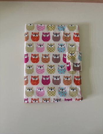 Protège carnet de santé thème Hiboux