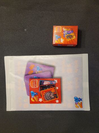 Lot deux mini jeux de cartes tous en scène Burger king