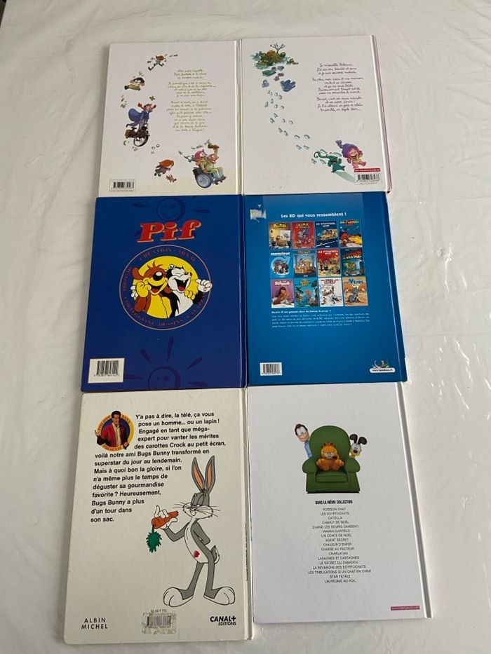 Lot 6 BD Jeunesse - Idéal premières lectures (Ernest & Rebecca, Pif...) - photo numéro 2