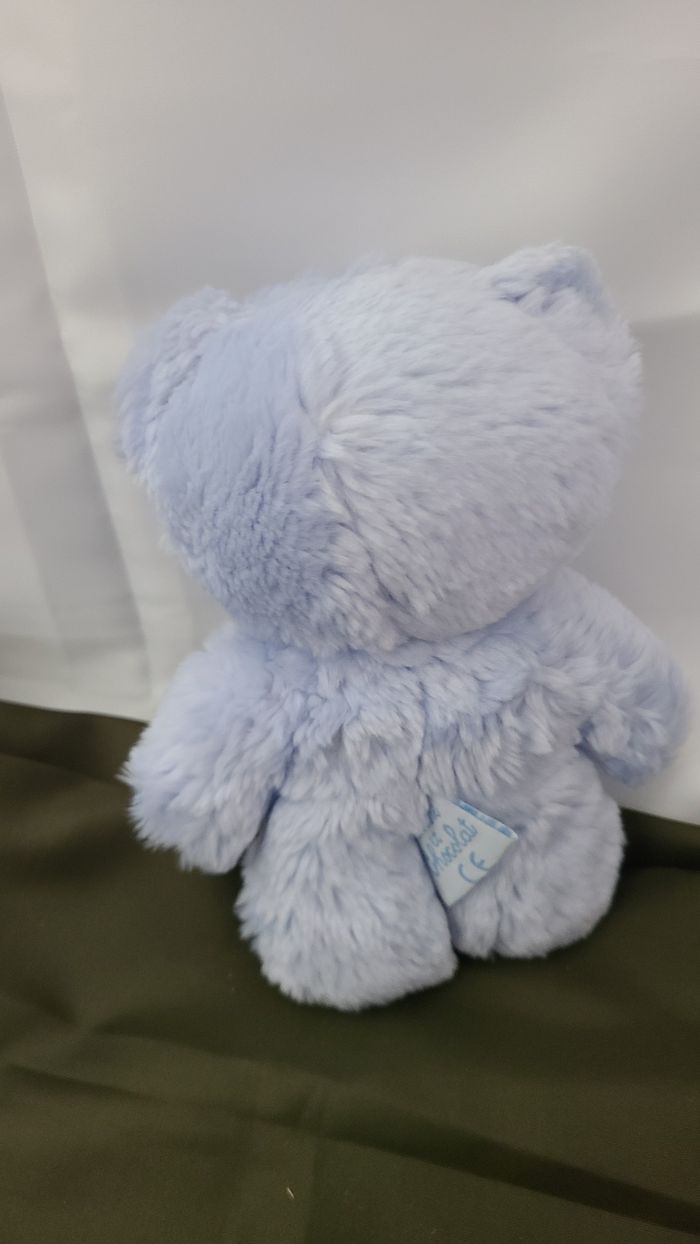 Doudou Ours bleu TARTINE ET CHOCOLAT - photo numéro 3