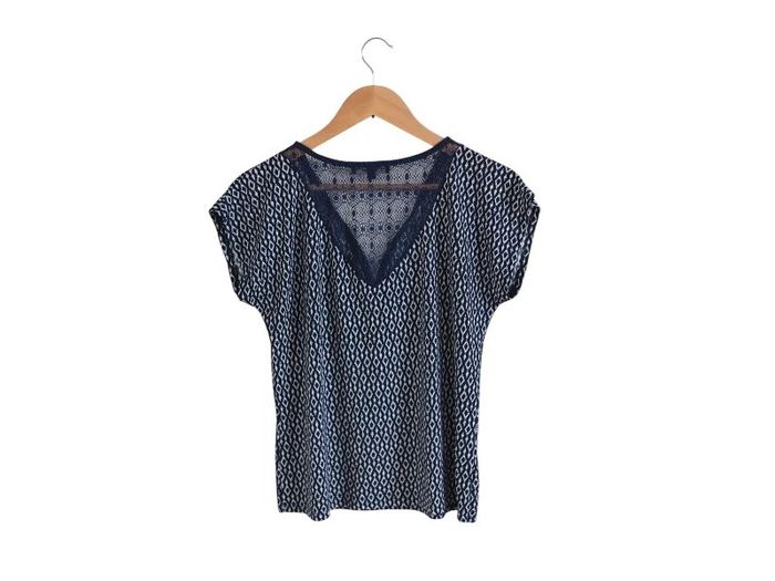 C62 blouse imprimée Newco 40 - photo numéro 2