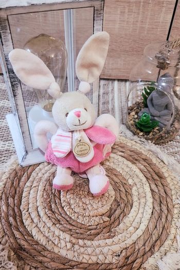 Doudou Lapin Hochet Bébé Doudou & Compagnie