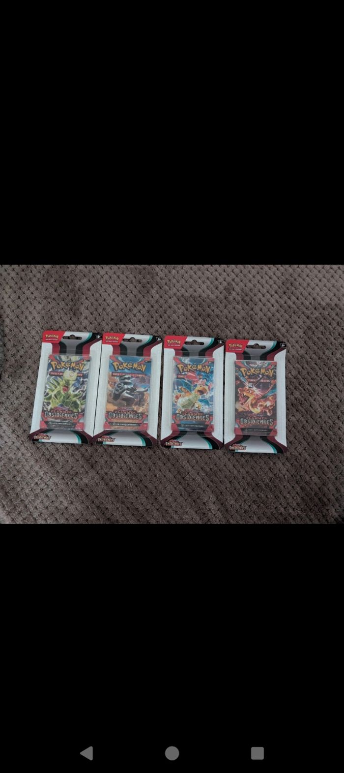 Artset flamme obsidiennes