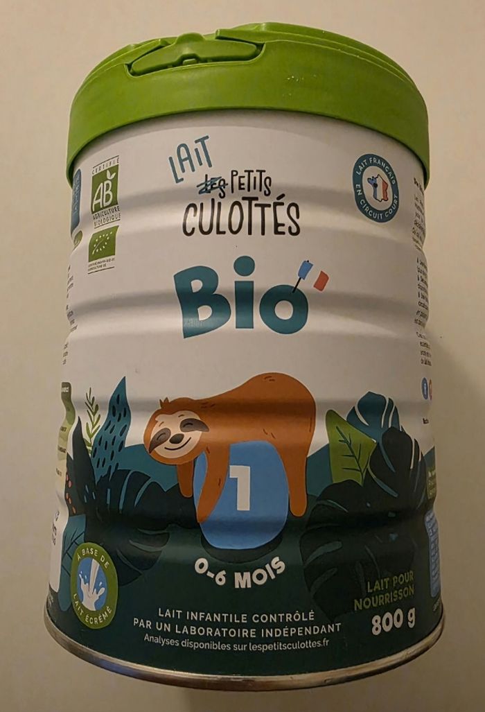 Pot de lait " les petits culottés "