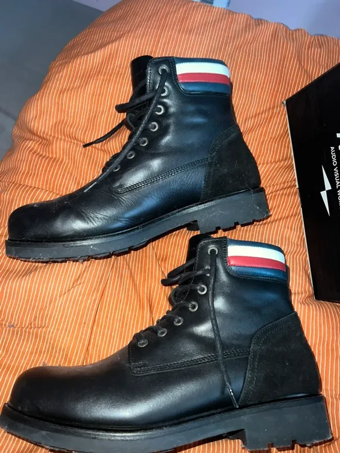 Bottines Tommy Jeans officiel édition limitée rare - photo numéro 3