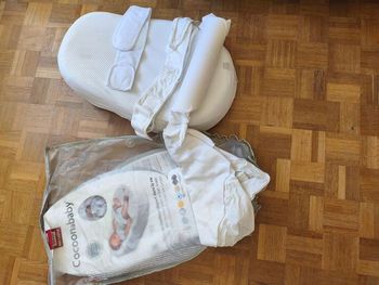 Cocoonababy Redcastle cocon bébé avec 2 draps et 2 ceintures housse