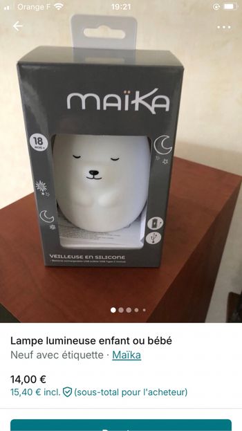 Lampe bébé
