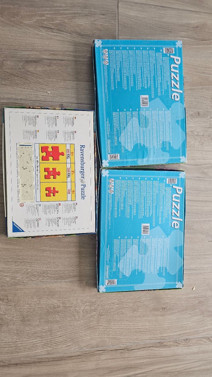 Lot de 3 boites 7 puzzles Witch - photo numéro 2