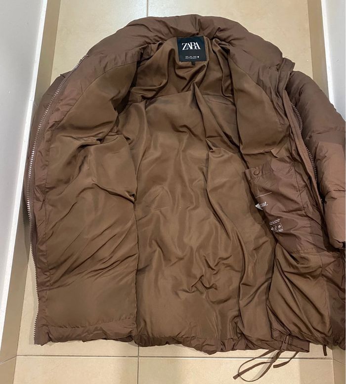 Doudoune Puffer Coat Oversize Chaude ZARA Taille M Et Plus - photo numéro 14