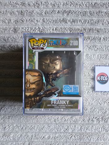 Figurine Pop! Plus Franky (Bronze) avec protecteur