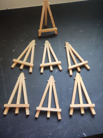 Triangle porte photo 