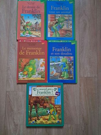 Lot de livres Franklin la tortue