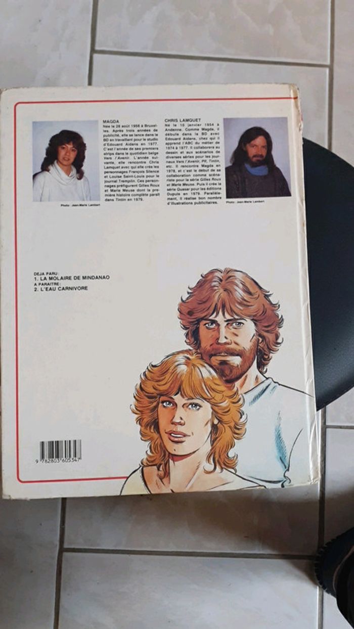 BD les aventures de Gilles roux et marie meuse - photo numéro 2