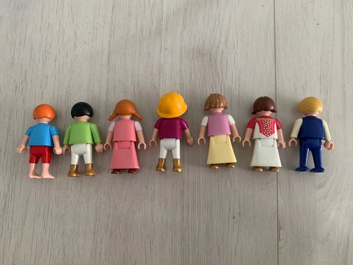 Lot de 7 enfants Playmobil - photo numéro 4