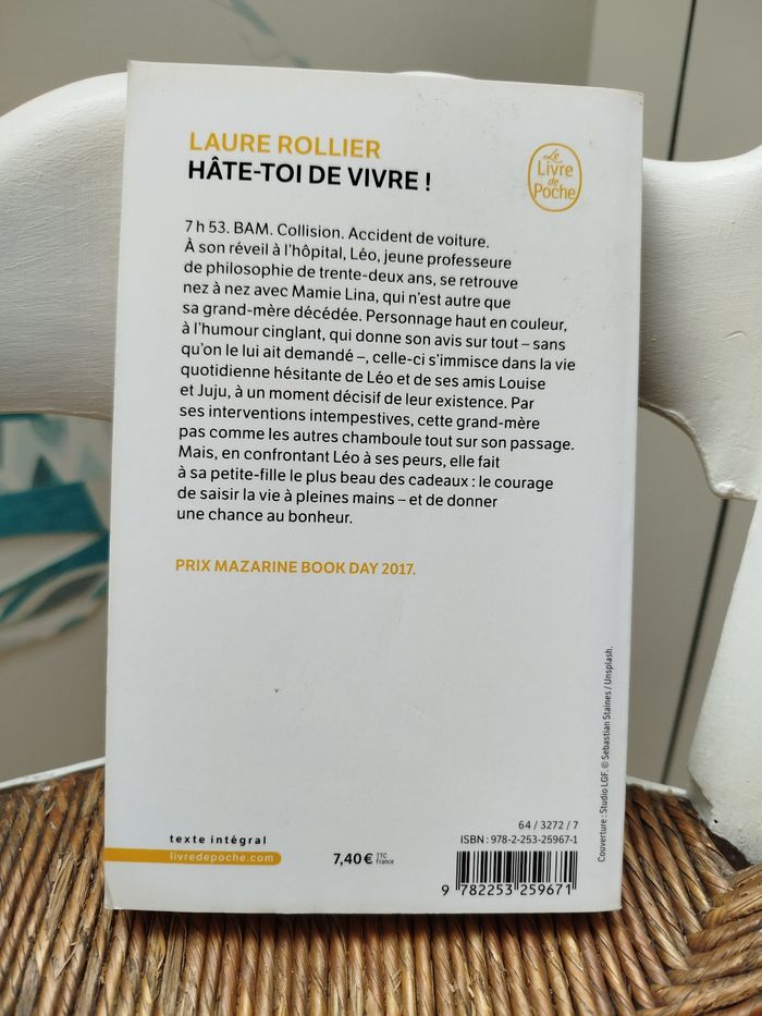 Hâte -toi de Vivre de Laure Rollier - photo numéro 2