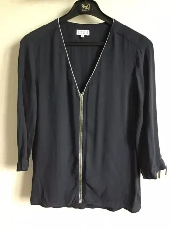 Blouse marine modèle Borisal Claudie Pierlot