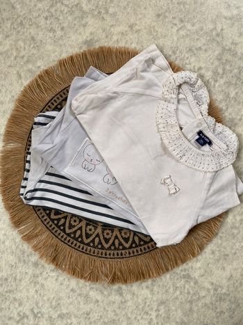 Lot tshirts Kiabi fille 18mois