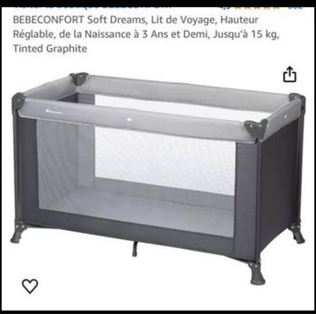 Lit parapluie neuf