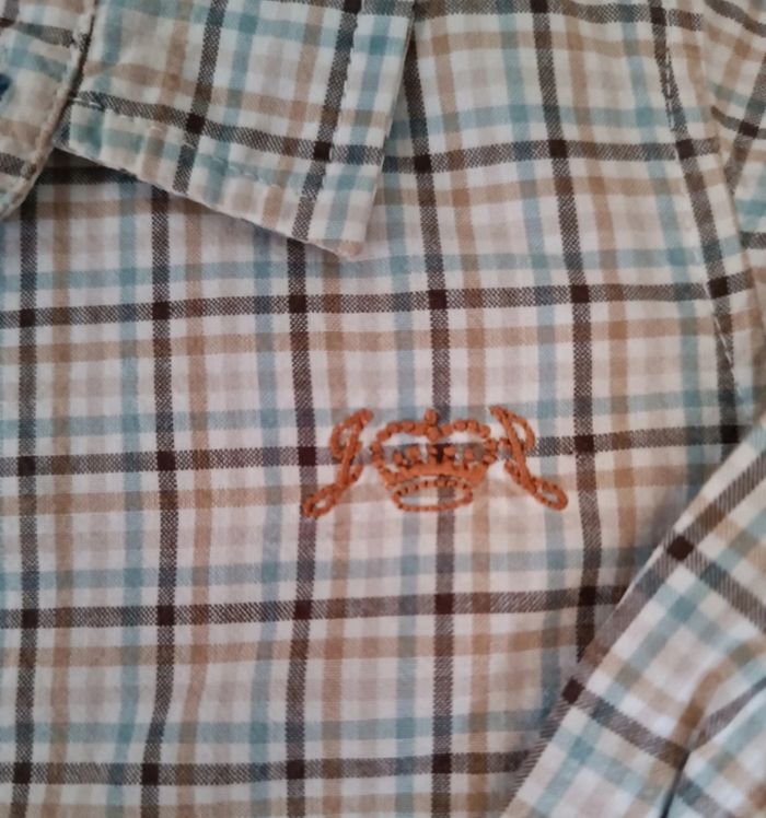 Salopette Marèse  - chemise Jacadi - Jean - TBE - photo numéro 7