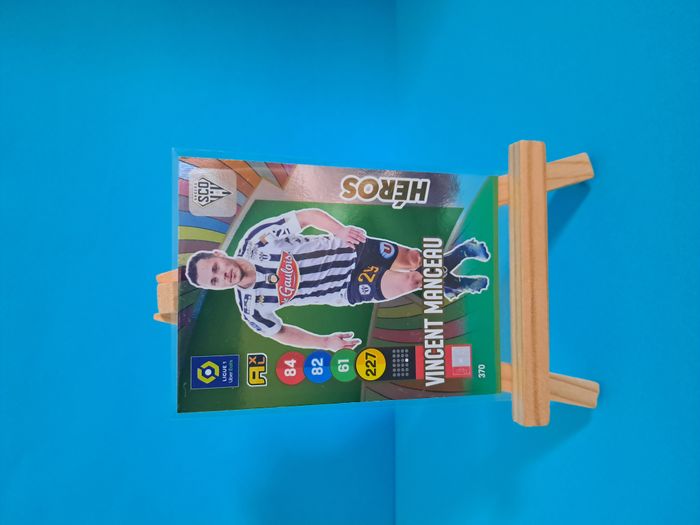 Carte de foot panini Manceau - Angers - 2022