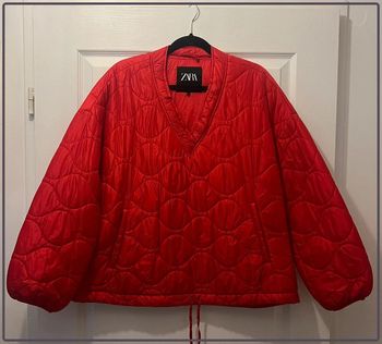 Manteau Zara taille XS-S rouge