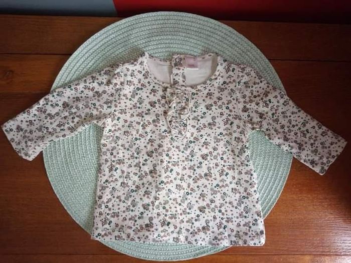 Maillot manches longues fille 6 mois