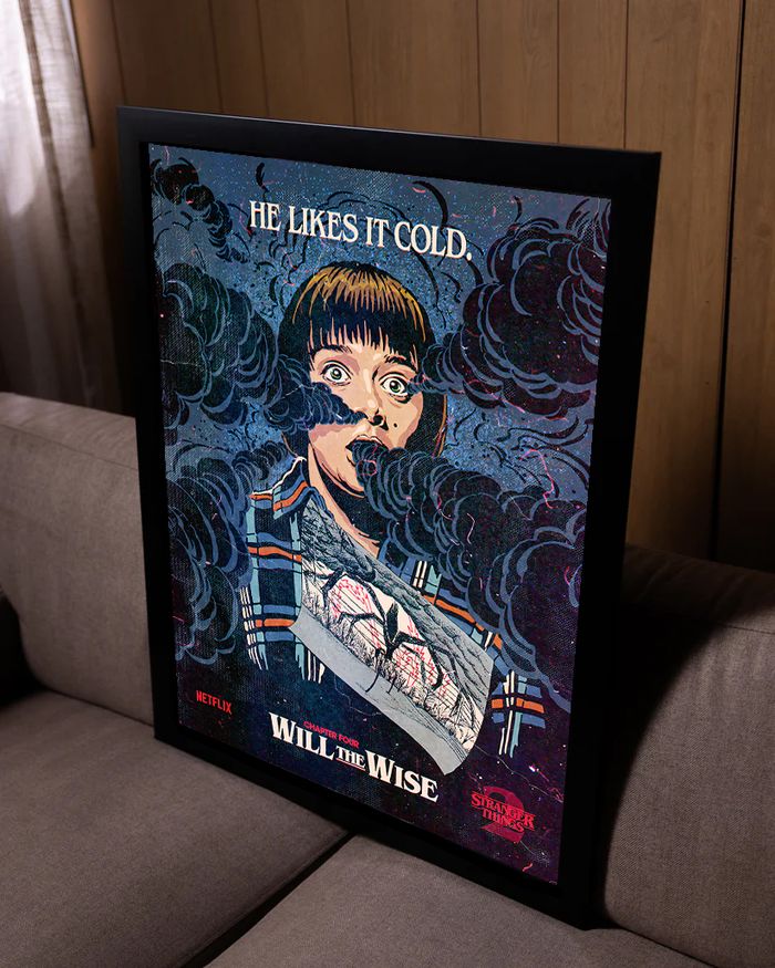 Poster Stranger Things - Will The Wise - Saison 2