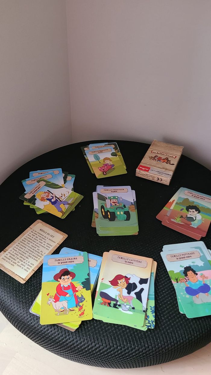 jeu de cartes des 7 familles LES BUFFALO FRIENDS (Fubalo Grill) jeu 2 - photo numéro 2