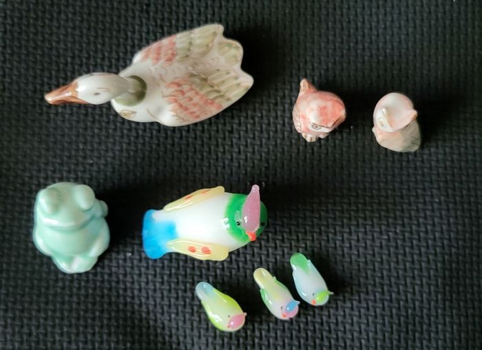 Miniatures Lot ou à l'unité vintage Verre + Porcelaine - photo numéro 3