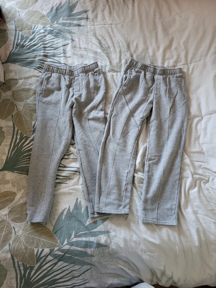 Mot 2 pantalons survêtement 10 ans kiabi