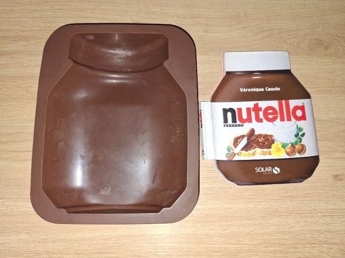 Moule + livre de recettes nutella