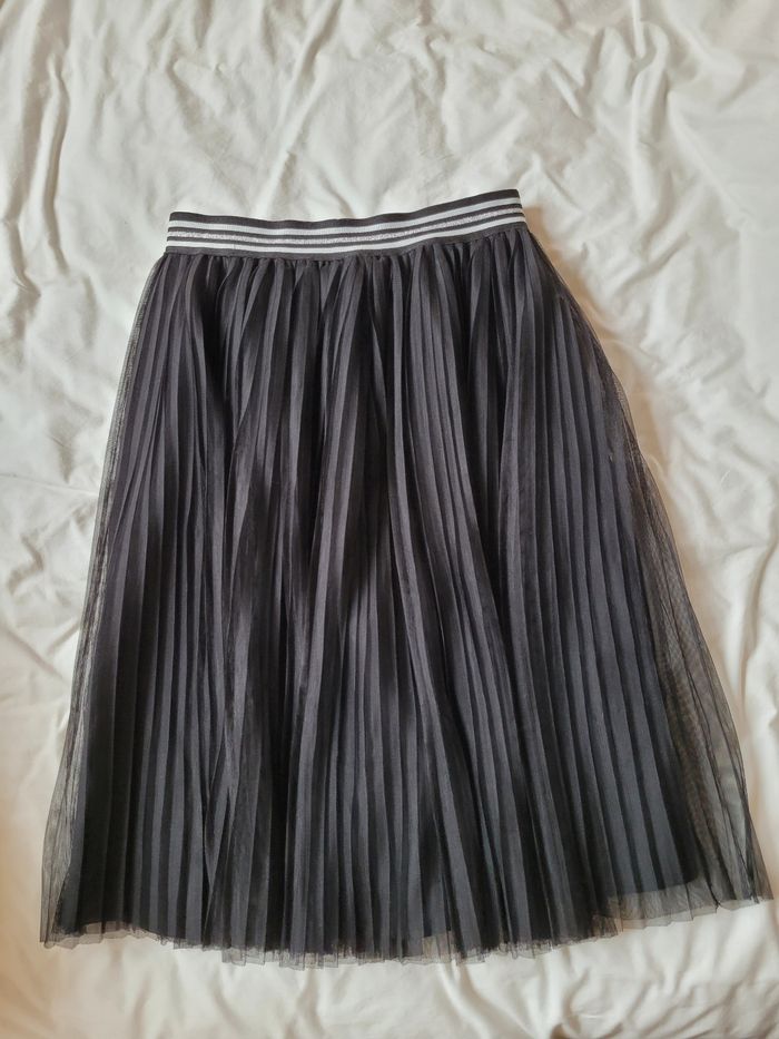 Jupe mousseline noire