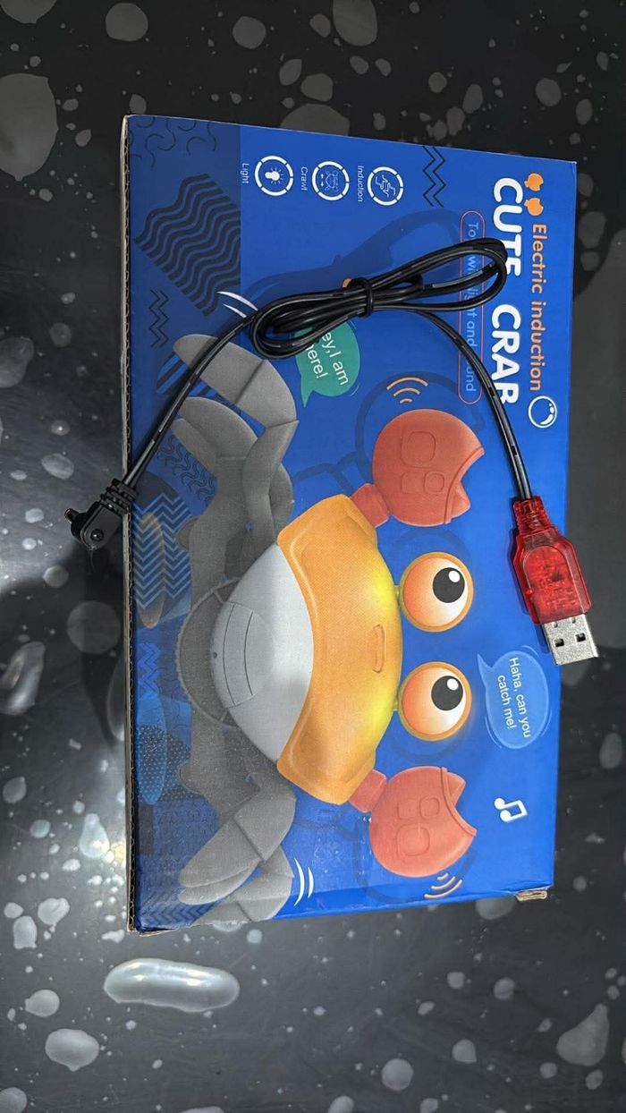 Crabe musical lumineux qui marche - photo numéro 3