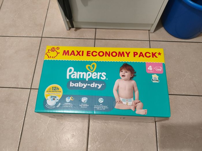 Couches badry taille 4