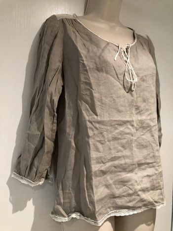 Tunique Kookaï taille 38 100 % lin