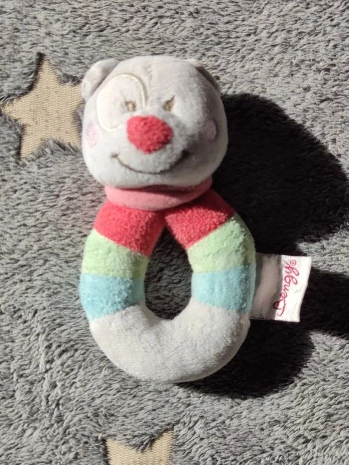 Hochet doudou ourson bengy