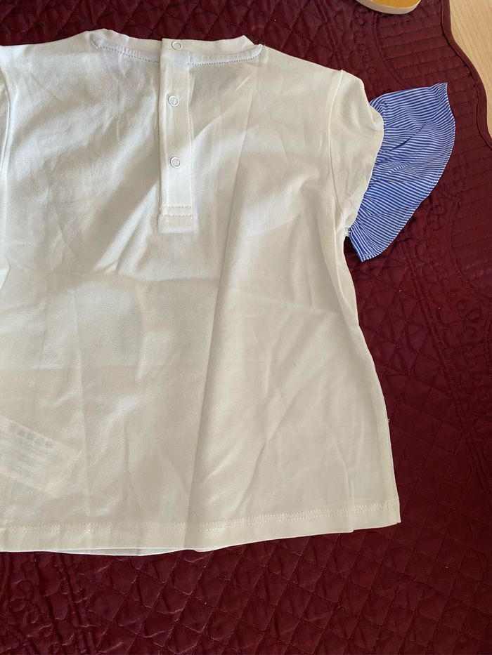 Superbe tee shirt taille 9 12 mois Original Marines Neuf - photo numéro 5