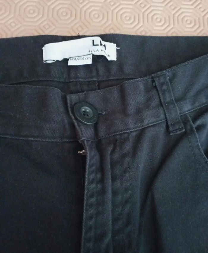 Jean noir taille 14 ans en très bon état - photo numéro 2