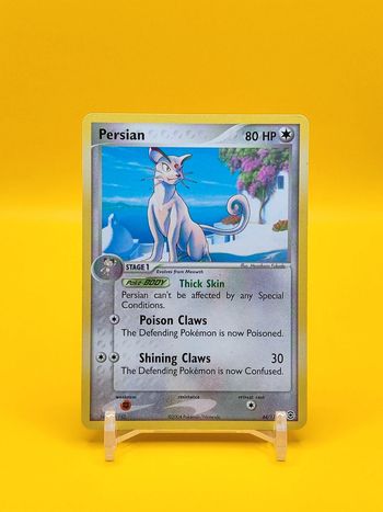 Pokémon Persian bloc ex Rouge feu vert feuille Anglais