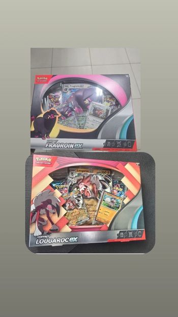 Deux coffret pokemon