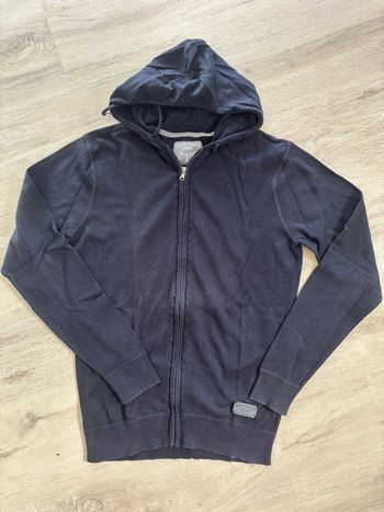 Gilet homme à capuche