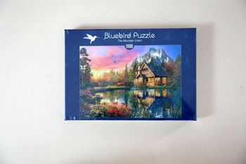Puzzle neuf "La Cabane de Montagne" 1000 pièces Bluebird