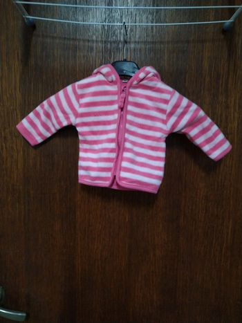 Gilet capuche bébé