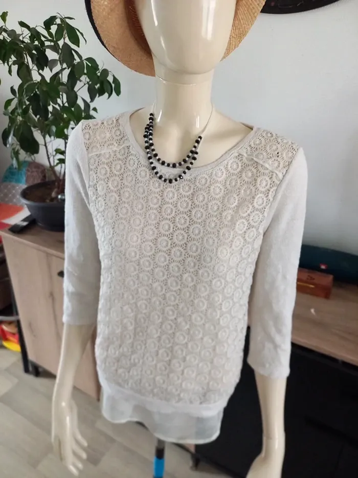 Pull fantaisie Camaïeu S/M - photo numéro 3