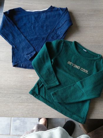 Lot de 2 tshirts ml 5 ans