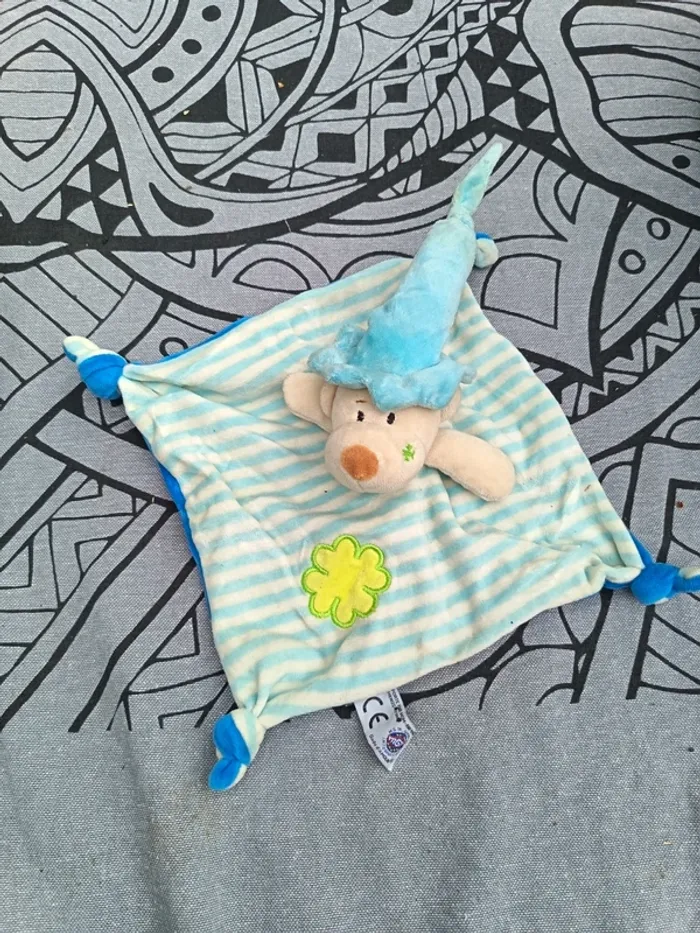 Doudou mouchoir chien/ours