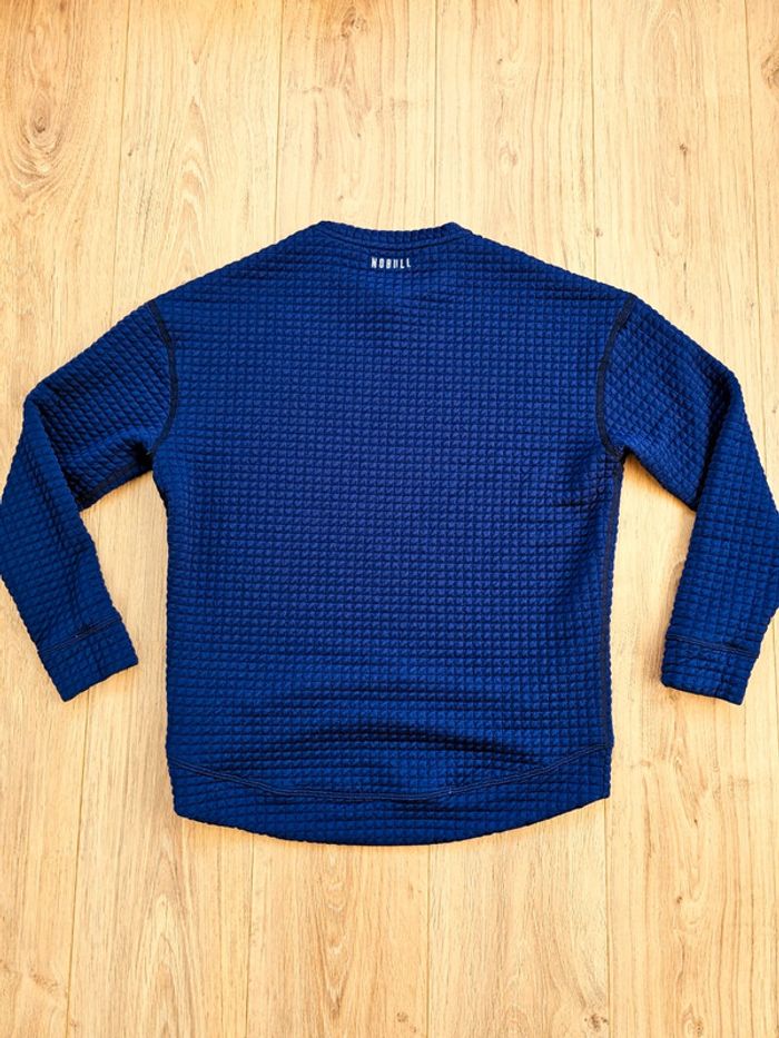Pull Nobull matelassé bleu marine taille S femme - photo numéro 5