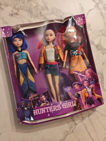 Poupée Kpop Demon Hunters Lot de 3